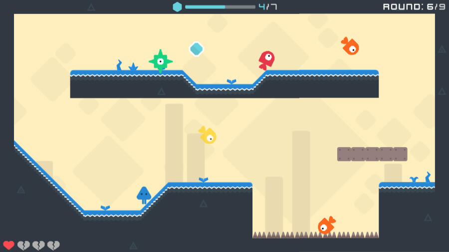 Platformer Roguelike (2025) Concluded Prototype | Solo Designed &amp; Implemented: ● Core roguelike gameplay loop ● Variety of enemies and behaviors